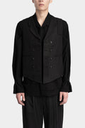 Wool blend waistcoat