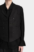 Wool blend waistcoat