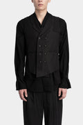 Wool blend waistcoat