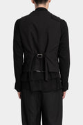 Wool blend waistcoat