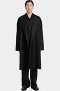 Wool blend overcoat