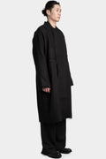 Wool blend overcoat