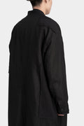 Wool blend overcoat