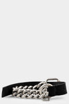 GOTI | Chunky chain leather bracelet