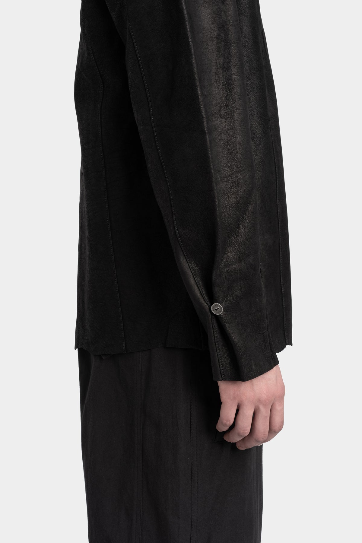 Professor. E | " Forgotten materials" Leather shirt 25FW-PE-FM-14