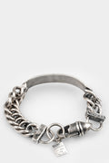 GOTI | Chain plate silver bracelet