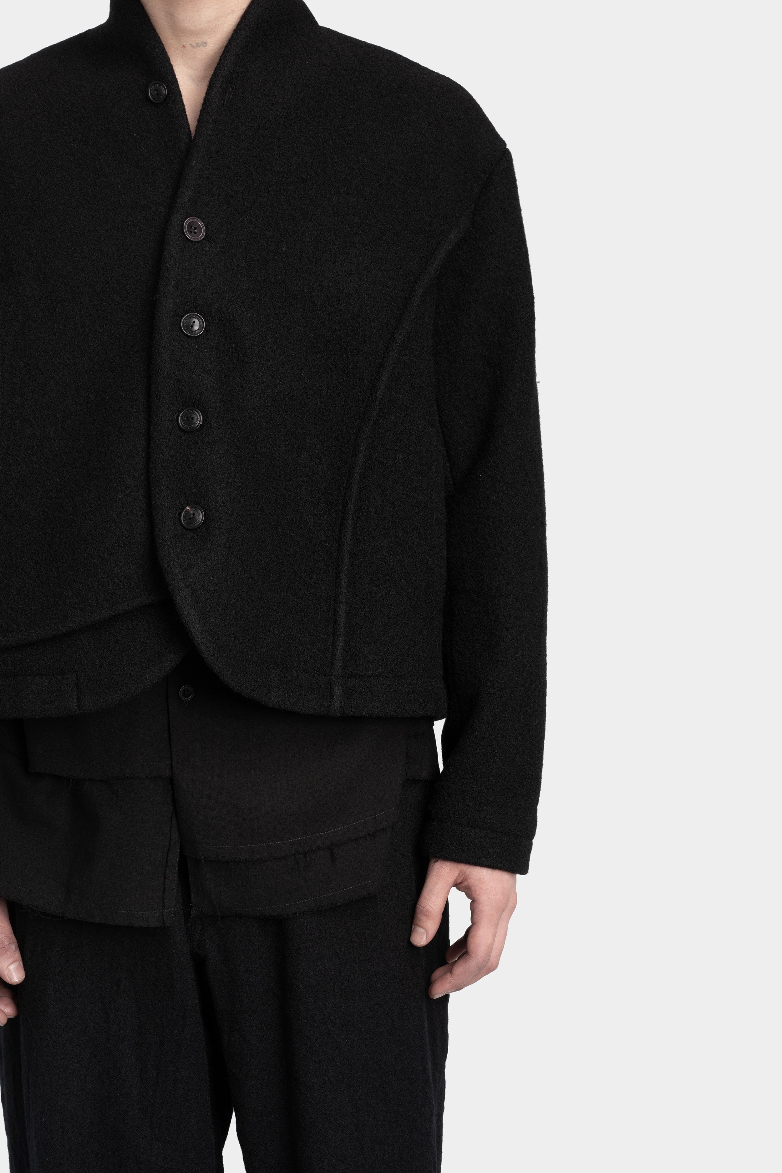 Professor. E | AW25 - Felted wool blazer, 25FW-PE-JKT-07 – ORIMONO.eu