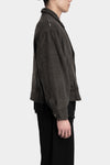 Professor. E | "Forgotten materials", Tussar silk jacket 25FW-PE-FM-24