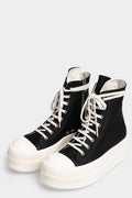 Double bumper sneakers, Black / Milk