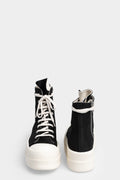 Double bumper sneakers, Black / Milk