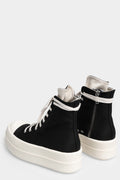 Double bumper sneakers, Black / Milk