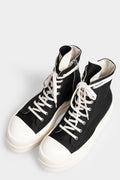 Double bumper sneakers, Black / Milk