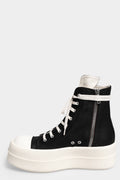 Double bumper sneakers, Black / Milk