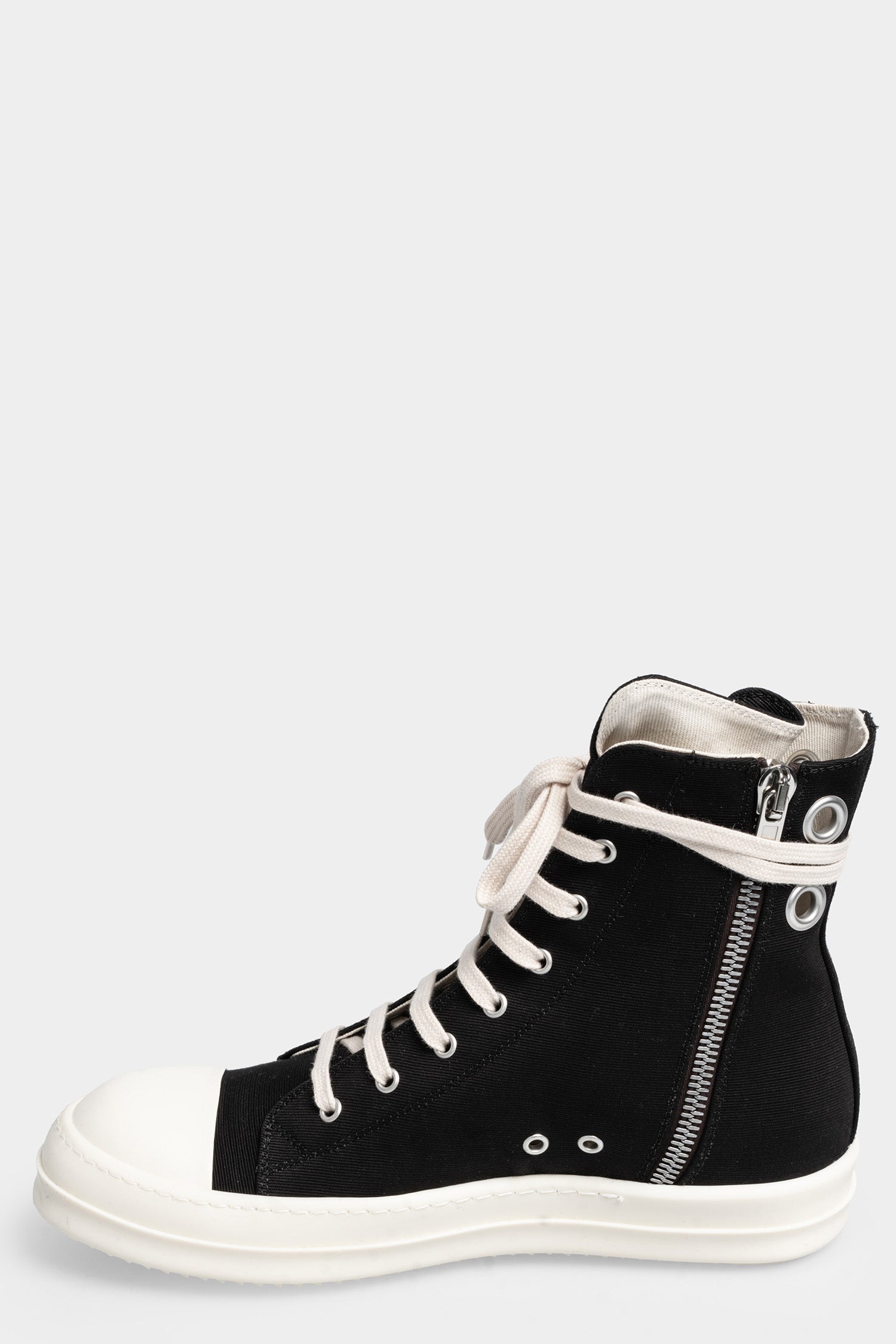 Rick Owens DRKSHDW | SS24 Lido - Ramones sneakers, Black/Milk – ORIMONO.eu