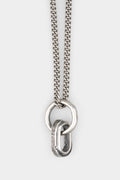 GOTI | Pendant in pendant silver chain necklace