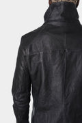 Incarnation - Darted shoulder scar stitch leather jacket