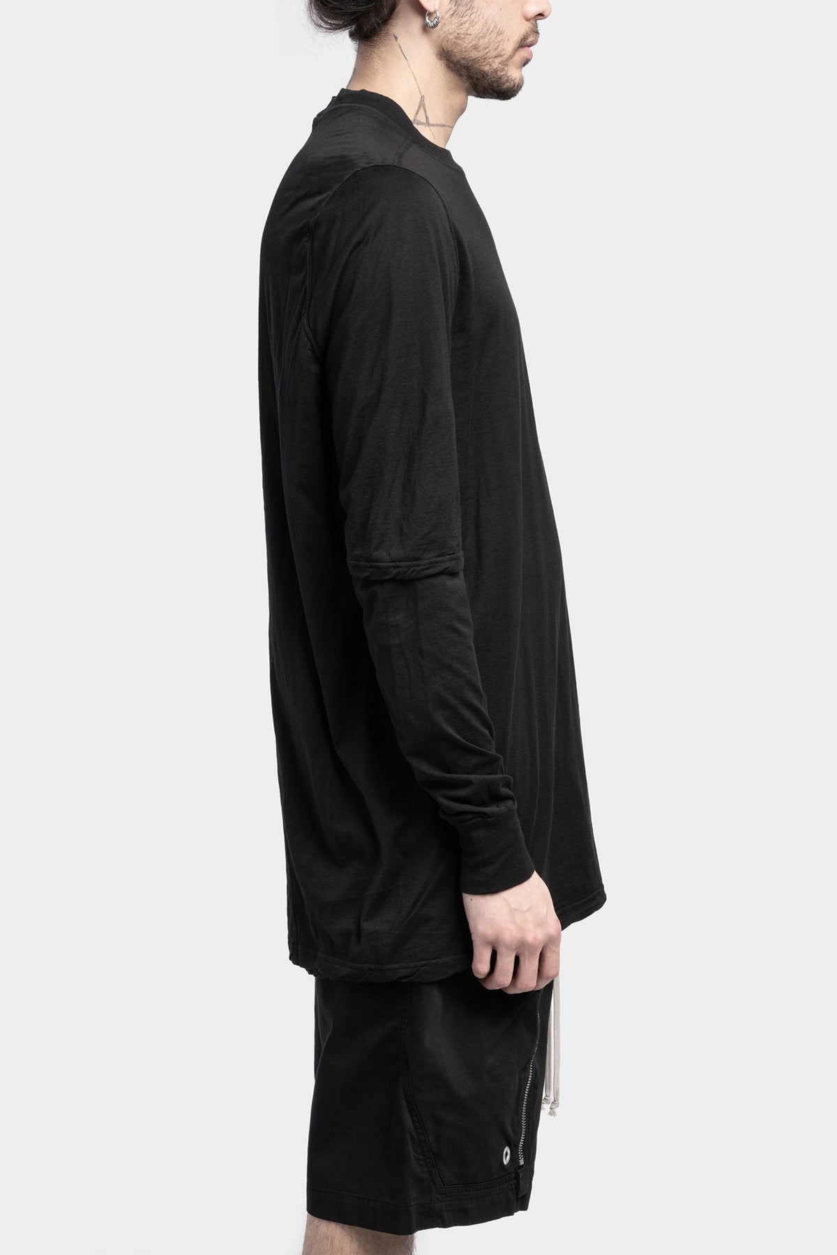 Rick Owens DRKSHDW | SS24 - Hustler sweater, Gauze Cotton Jersey