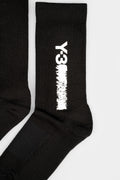 Y-3 Adidas | SS25 - Y3 Hi socks, Black