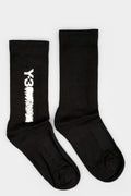 Y-3 Adidas | SS25 - Y3 Hi socks, Black