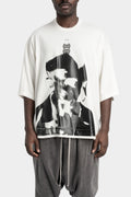 Oversized printed T-Shirt, Off White