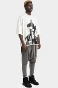 Oversized printed T-Shirt, Off White