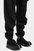 J-cut fleece piped sweatpants