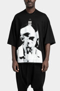 Oversized printed T-Shirt, Black