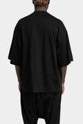 Oversized printed T-Shirt, Black