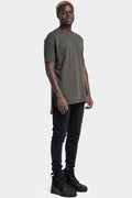 La Haine Inside Us | AW24 - Side Slit T-Shirt, Green