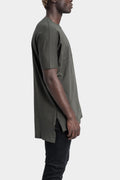 La Haine Inside Us | AW24 - Side Slit T-Shirt, Green