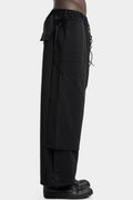 Layered wide transform pants