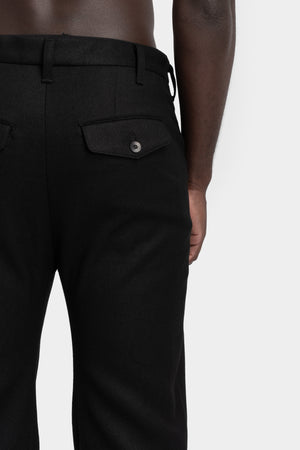 Julius_7 | AW25 - Flared suit pants, 917PAM9