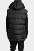 La Haine Inside Us | AW24 - Padded nylon hooded puffer vest