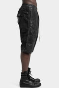 Rick Owens DRKSHDW | SS25 Hollywood - Pods shorts, Foil cotton poplin (PF)