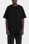 Oversized section tee, Black