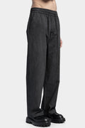 JOE CHIA | SS24 - Lightweight Stonewashed Pants, Coal Grey