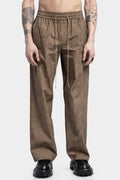 JOE CHIA | SS24 - Lightweight Stonewashed Pants, Dahl Orange