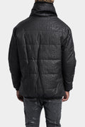 La Haine Inside Us | AW24 - High neck coated padded jacket