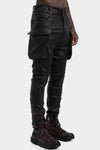 Never Enough | AW25 - Vegan leather cargo pants, MPA078