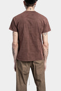 JOE CHIA | SS24 - Crewneck T-Shirt, Sahara Red