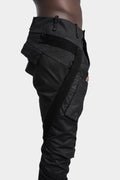 Masnada | AW24 - Twisted legs scar-stitch cargo pants