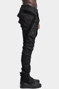 Masnada | AW24 - Twisted legs scar-stitch cargo pants