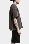 JOE CHIA | SS24 - Strapped t-shirt, Umber