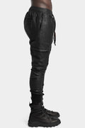 Vegan leather skinny pants