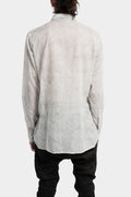 Lightweight over-dyed marble shirt