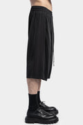 JOE CHIA | SS24 - Draped Sarong Shorts, Rose Fibre