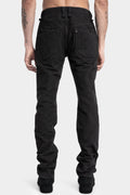 Rider pants, Washed black