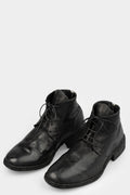 Incarnation | Low top laced leather boots w back zip