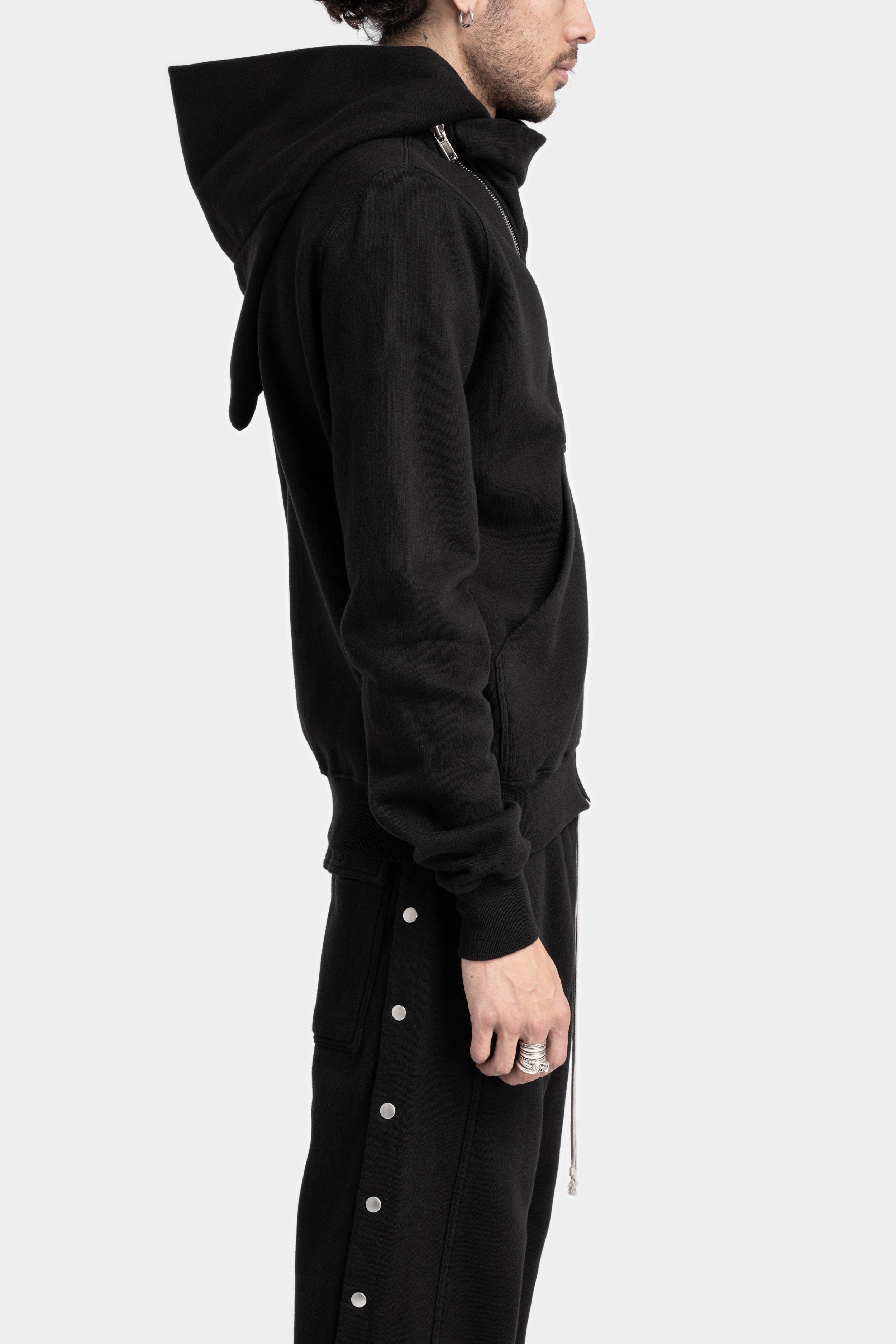 Rick Owens DRKSHDW Mountain Hoodie | Black | FARFETCH