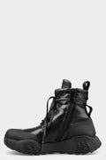 GALL | Mid top laced zip up boots